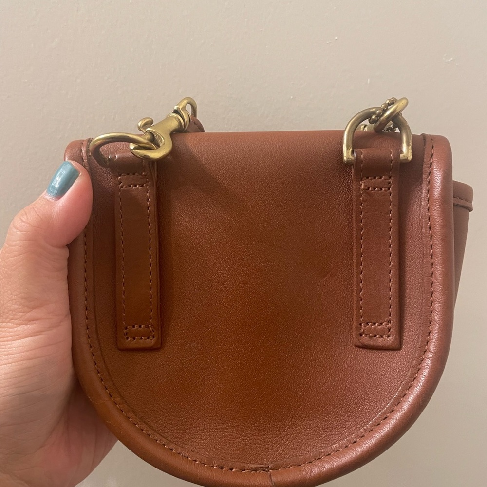 Vintage Coach Mini Belt Bag Crossbody Purse - Picture 8 of 12